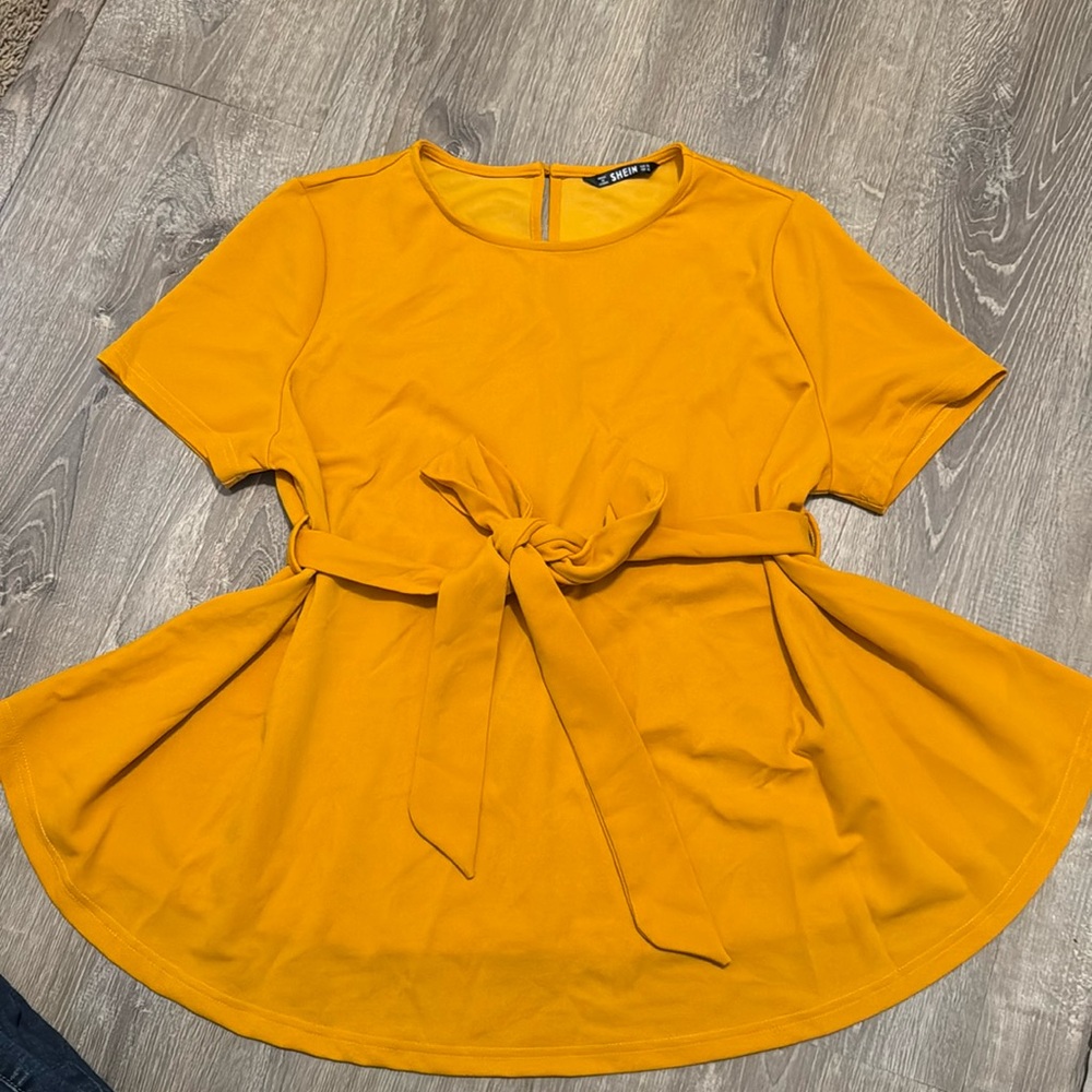 Mustard Yellow Blouse